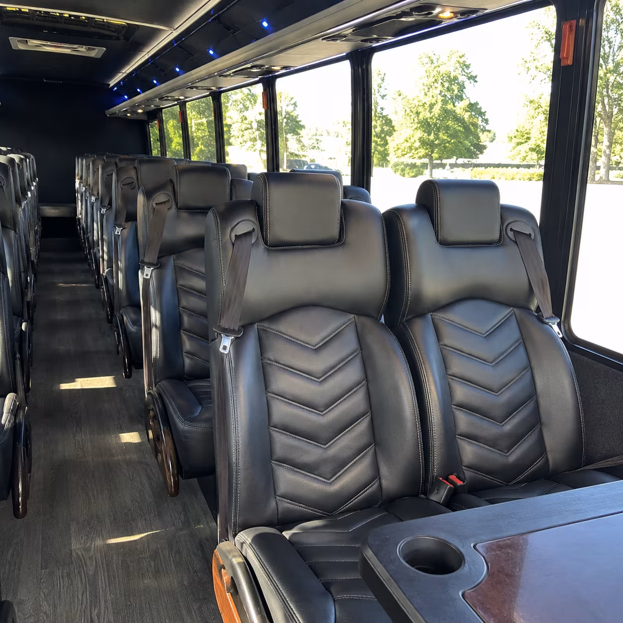 buffalo 30 passenger minibus interior