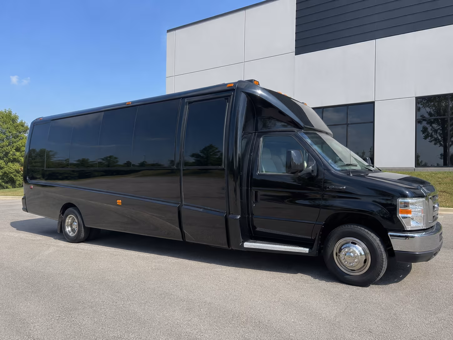 buffalo corporate event employee shuttle party bus rental