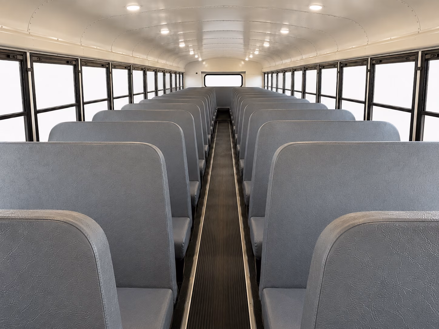 buffalo school bus inside