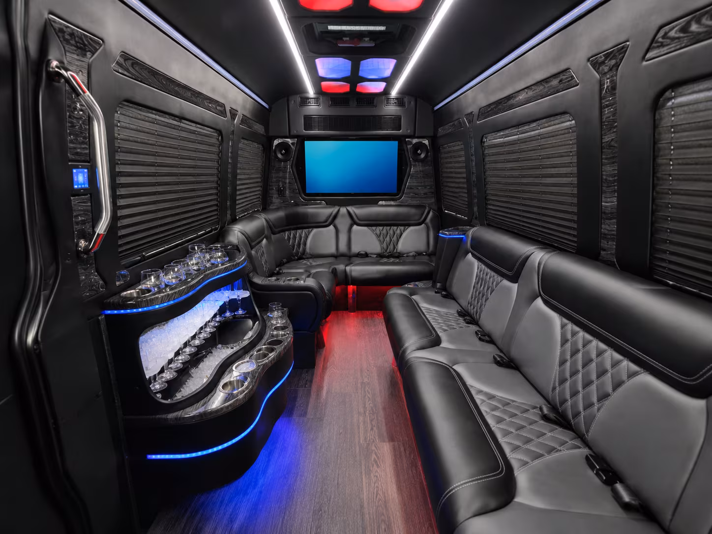 buffalo sprinter limousine inside