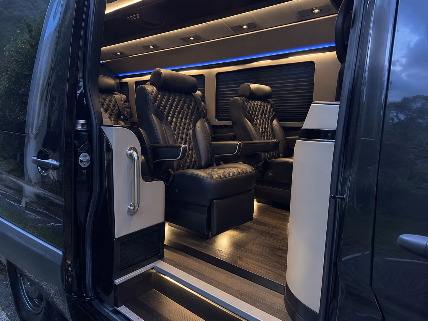 buffalo sprinter van with driver interior