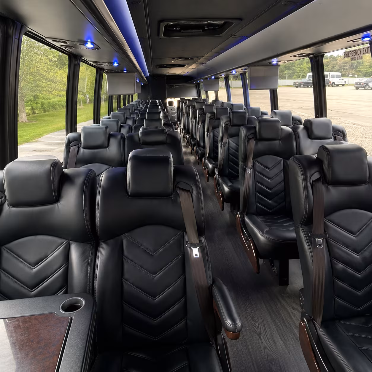 does the day of the week or the date change what a charter bus costs in buffalo