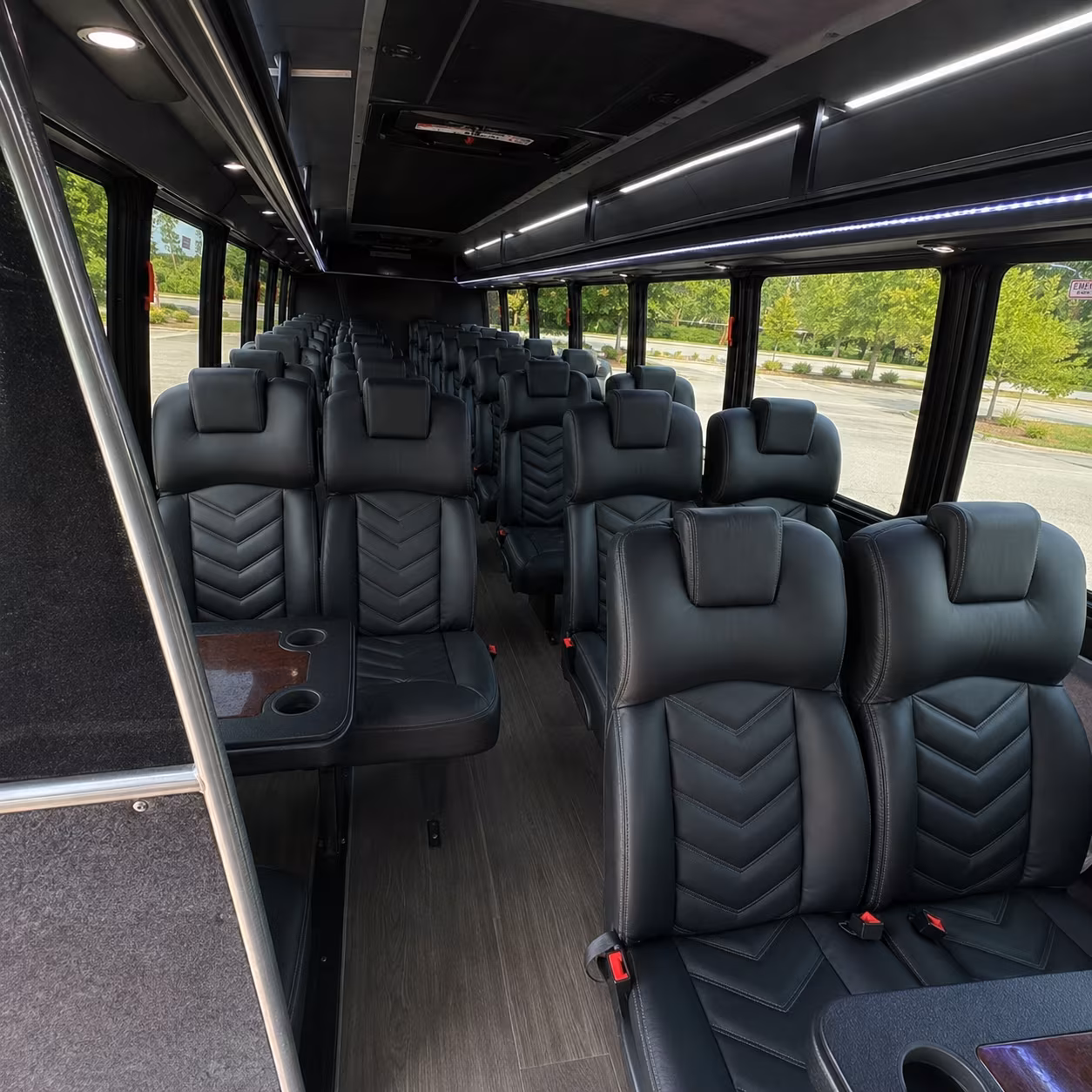 minibuses for smaller buffalo wedding groups and intimate ceremonies