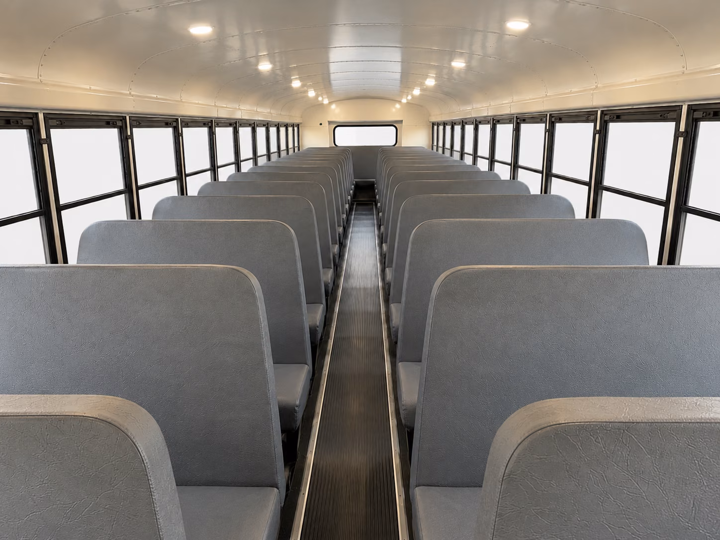 school bus interior